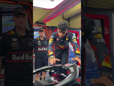 Arvid is ready to take to the track ⏭️ #F1 #RedBullRacing