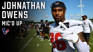 Highlights good enough for Mom 😂 | Jonathan Owens Mic'd Up at Houston Texans Training Camp