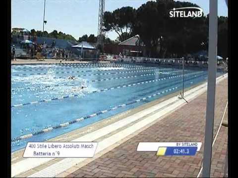 Serie 5 dei 400 Stile Libero  Assoluti Maschi Master - 13 Memorial Andrea Bettiol