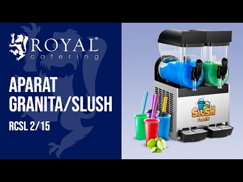 video - Aparat Granita/Slush - 2 x 12 litri