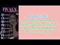 IWALY Ot7 Version Line Distribution With Lyrics