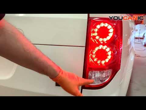 2008-2020 Dodge Grand Caravan – Tail Light Assembly and Reverse Light Replacement