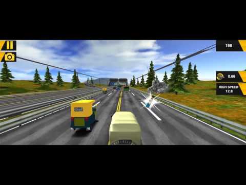 Indian Auto Rickshaw Driving Video