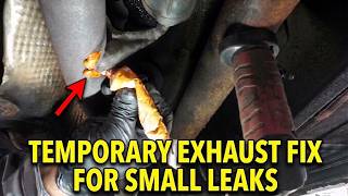 Cheap Temporary Exhaust Repair (No Welding) - Pontiac Vibe 2.4 AWD | Matrix 2.4