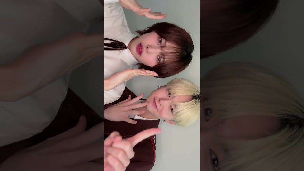 久々の双子ダンス（？）#はるしん #スパフル#チグハグ大人になりました