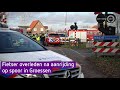 Fietser overleden bij aanrijding op spoor in Groessen