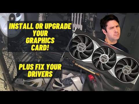 How To Install a Graphics Card (Plus Installing Drivers Correctly!)