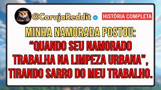 Minha Namorada Postou: "Quando Seu Namorado Trabalha Na Limpeza", Zombando Do Meu Trabalho.