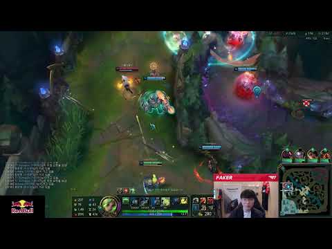 Faker on Zeri doing insane DAMAGE...