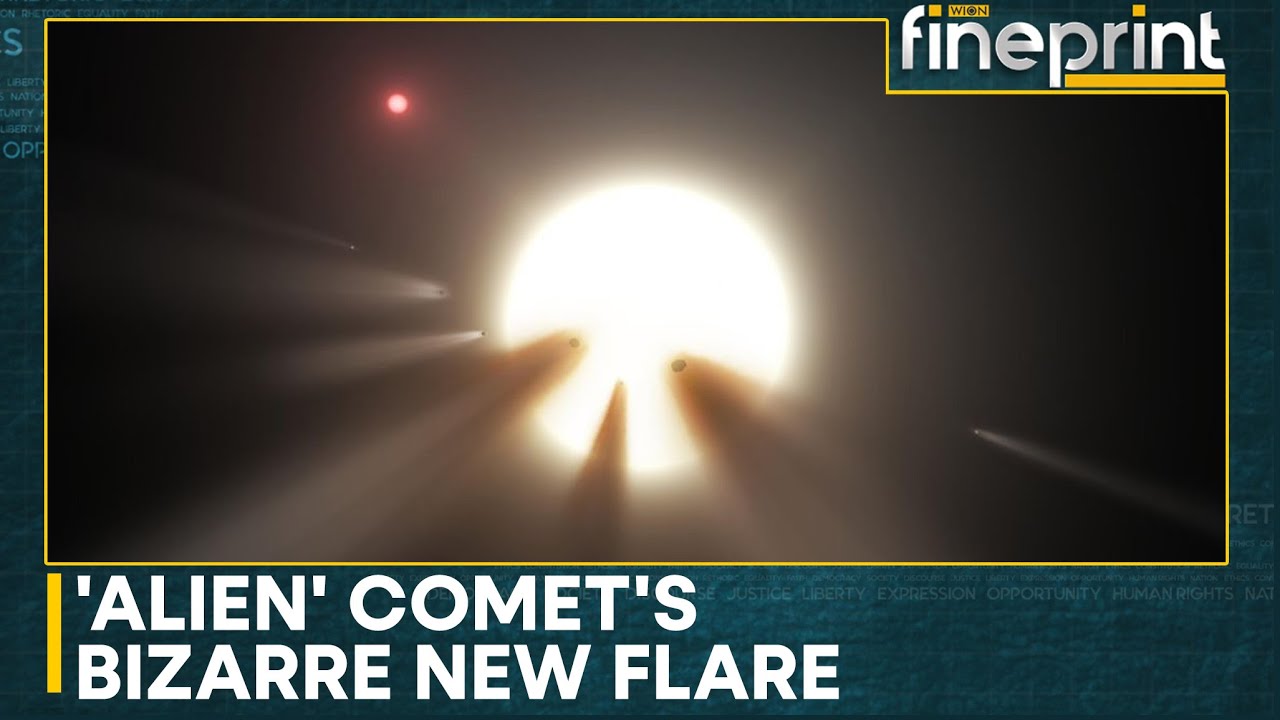 Watch The Weird Wobble Of The Strangest Comet | WION Fineprint