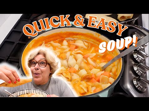 I made him🤣 Saturday Soup!