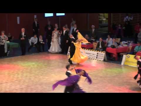 Viennese Waltz Youth European Champion silver medalists 2011 Victor Burchuladze and Agikyan Valeria