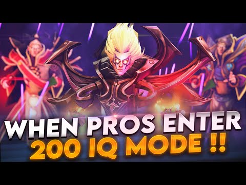 DOTA 2 - WHEN PROS ENTER 200 IQ MODE 16.0! (Smartest Plays & Next Level Moves By Pros)
