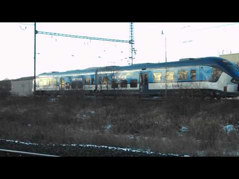 Vlak Os 7056 (ČD 844.00x) - Spořice, 12. 1. 2013