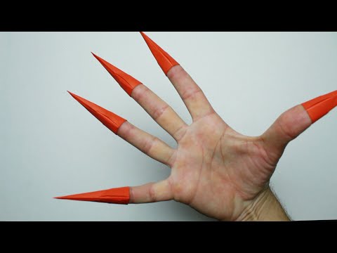 Comment faire des griffes de papier. Griffes d'origami