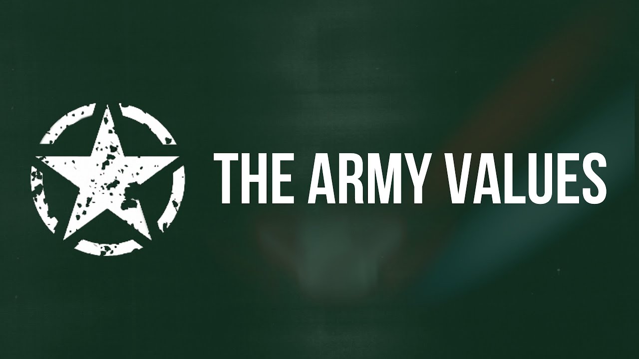Army Values (Loop)