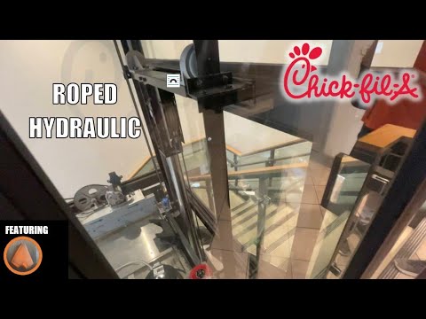 Slow Colley Hydraulic LULA Elevator - Chick-Fil-A on Michigan Ave in Chicago, IL