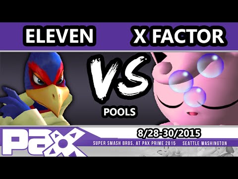 S@P - Eleven (Falco) Vs. X Factor (Jigglypuff) SSBM Pools - Smash Melee