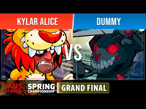 Kylar Alice VS Dummy - GRAND FINAL - AUS - Brawlhalla Spring Championship 2022