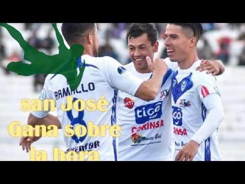 San Jose vs wilsterman  2-1 resumen