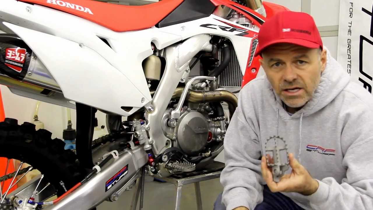 CRF STUFF Titanium Footpeg Overview