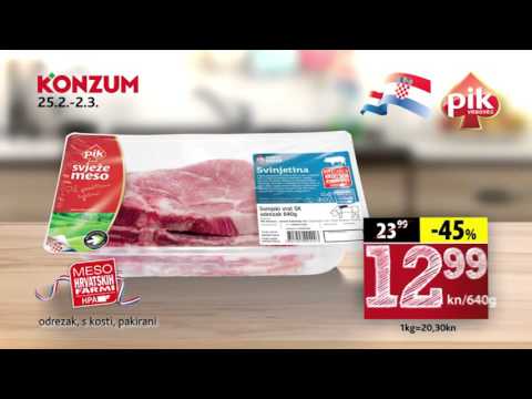 Konzum: Akcija katalog 25.2. - 2.3.2016.