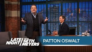 Patton Oswalt's Worst Bombing Story - Late Night with Seth Meyers