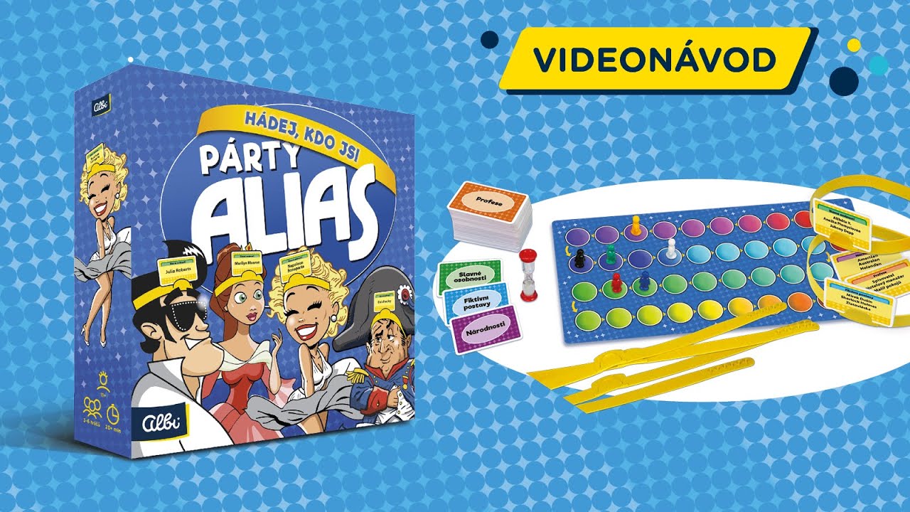 Párty Alias Hádej, kdo jsi - videonávod