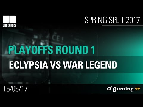 Eclypsia vs War Legend - Underdogs 2017 Spring Split - Playoffs Round 1 - League of Legends