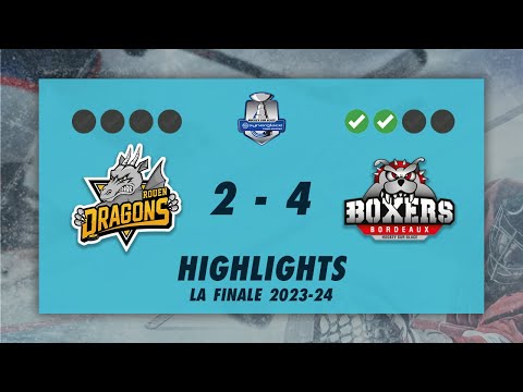 Dragons de Rouen 2-4 Boxers de Bordeaux - Highlights - Synerglace Ligue Magnus 2023/24