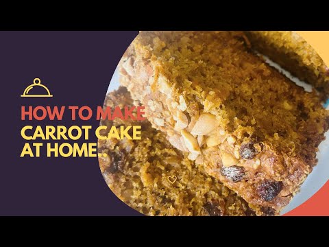 Incredibly Moist Carrot Cake Recipe@ arfa cuisine