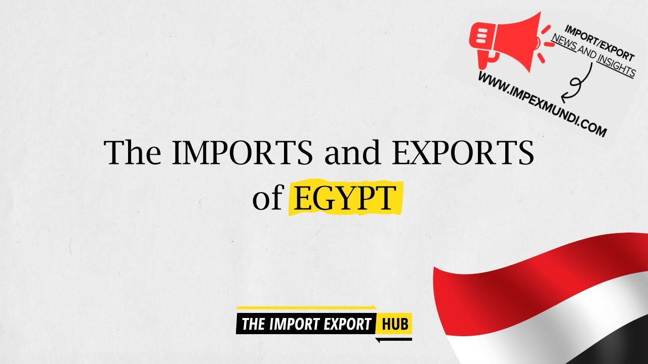 What are Egypt’s main exports? More REF
