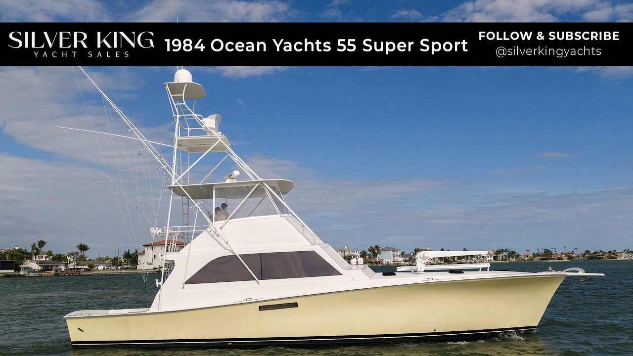 My Island Girls 1984 Ocean Yachts 55 for sale in Treasure Island, Florida by Silver King Yachts