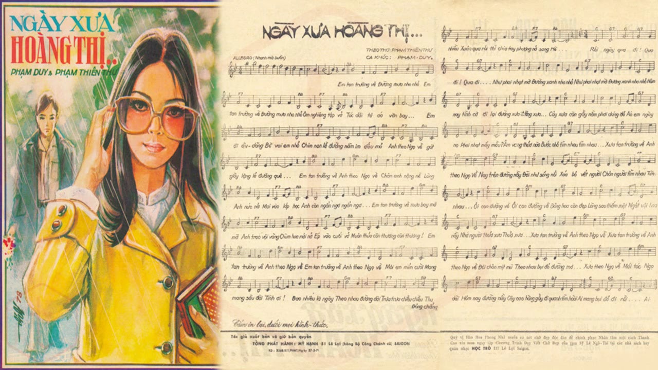 Tờ Nhạc Xưa Trước 1975