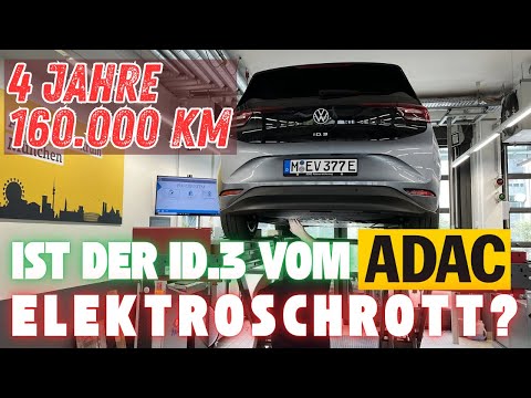 VW ID.3 in the ADAC endurance test | Is the battery electronic waste after 4 years and 160,000 km?