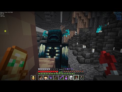 Unlocking the Warden with Dunners Duke in 1.19 Minecraft
