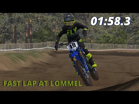 Fast lap at lommel ( 1:58.3 ) | MX Bikes