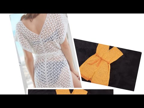 Cum crosetam rochita de plaja