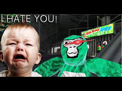 I made This Little Kid SO MAD In Gorilla Tag! (he rage quit)
