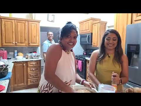 pt1. Guyanese Pepper Pot Recipe in Trinidad With "Stacy's Kitchen" 🇹🇹 🇬🇾 ONE LOVE