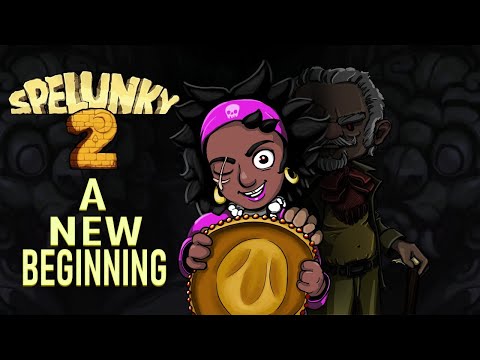 SPELUNKY 2 PS4 RELEASE - Sight-Unseen First Time Experience