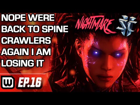 SC2 Heart of the Swarm - NIGHTMARE Difficulty Ep. 16 || The Crucible (Part 9)