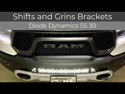 Shifts and Grins 30" Light Bar Bracket/Diode Dynamic SS 30 - Ram Rebel