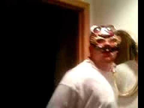 Backward sunglass man