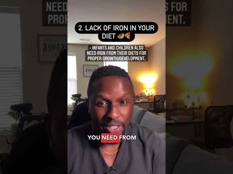 4 Causes of IRON DEFICIENCY Anemia