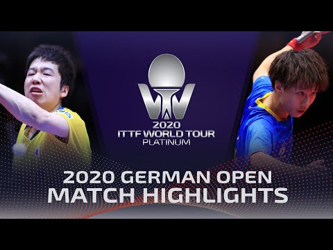 Jun Mizutani vs Lin Gaoyuan | 2020 ITTF German Open Highlights (1/4)