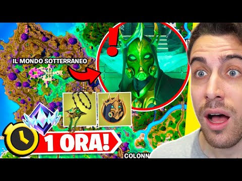 Atterro per 1 ORA dal BOSS ADE al Mondo Sotterraneo in RANKED! Stagione 2 Capitolo 5 Fortnite ITA!