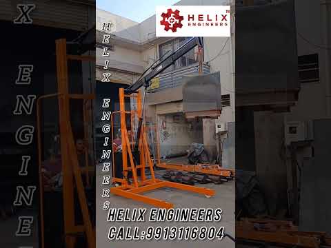 Hydraulic Electric Floor Crane