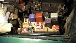 How to locate fuse-boxes places in Toyota Corolla