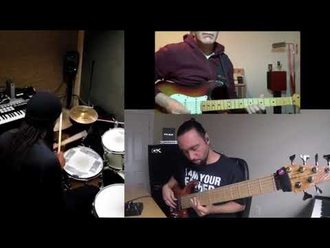 Quarantine Jam with my friend Obed Calvaire on drums and Adam Rogers on guitar